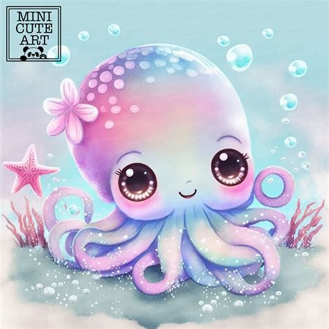 octopus etsy|cute octopus art.